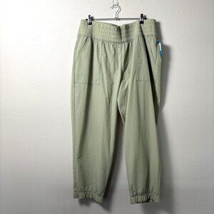 Columbia Boundless Trek Jogger Womens 2X Green Omni Shield Pants AW9056 NWT